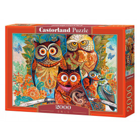 Owls - Puzzle 2000 pièces - CASTORLAND