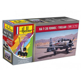 NAA T-28 Fennec / Trojan kit complet - échelle 1/72 - HELLER 56279