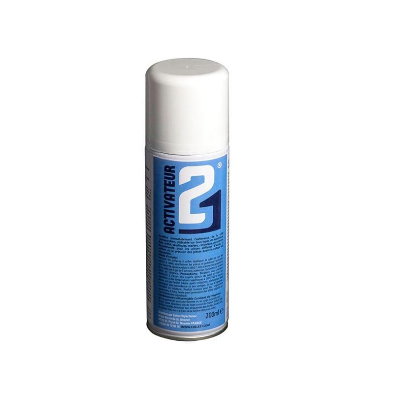 Super glue KIT ACTI BLACK 21. Set de collage multi-usage, Super Glue  Colle21+Activateur pour colle cyanoacrylate. Colle IDEAL Pour LE MODELISME  ET LE BRICOLAGE : : Bricolage