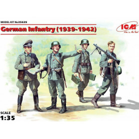 Infanterie allemande 1939-1942 - échelle 1/35 - ICM 35639