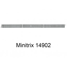Coupon de rail droit 312.6 mm Minitrix - Trix 14902