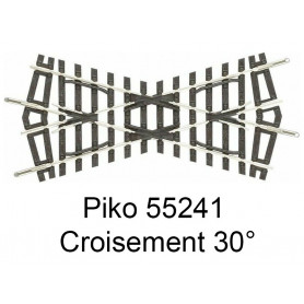 PIKO 55241 - Voie A - Croisement 30° - HO 1/87