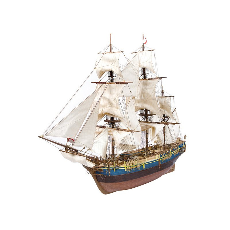 Ensemble 14 Figurines et Accessoires Maquette HMS Endeavour