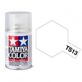 Tamiya TS-13 - Vernis brillant - Clear - bombe 100 ml