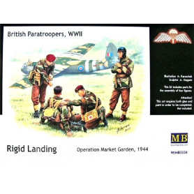 Parachutistes britanniques WWII - 1/35 - MASTER BOX 3534