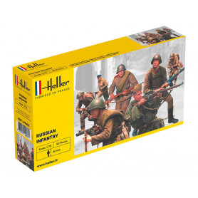Figurines militaires : Infanterie française - 1/72 - Heller 49602