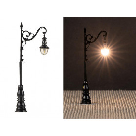 Lampadaire LED style ancien forgé - N 1/160 - FALLER 272227