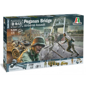 Assaut Pegasus Bridge WWII - échelle 1/72 - ITALERI 6194