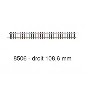 1x rail droit de compensation 108,6 mm - échelle Z 1/220 - Marklin 8506