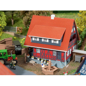 Maquette à construire - Maison avec garage urbaine - MKD 2020 - HO 1/87