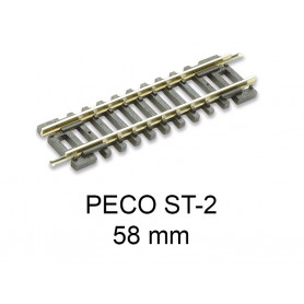 PECO ST-2 - rail droit 58 mm code 80 échelle N