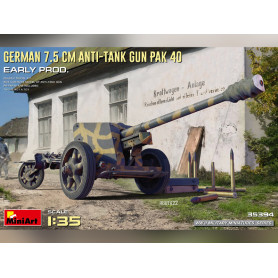 Canon anti-char allemand PAK-40 - échelle 1/35 - MINIART 35394