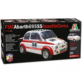 Italeri 4705 - FIAT Abarth 695SS Assetto Corsa - échelle 1/12