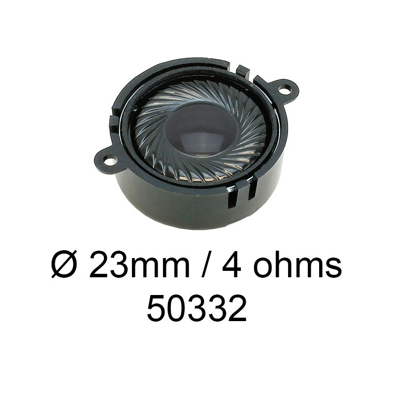 ESU 50332 - Haut parleur rond Ø 23 mm 4 ohms