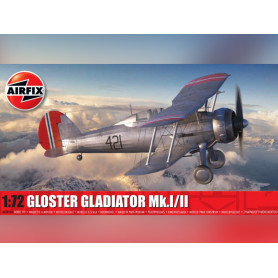 Gloster Gladiator Mk.I/Mk.II - 1/72 - AIRFIX A02052B