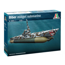 Sous-marin miniature Biber - échelle 1/35 - ITALERI 5609