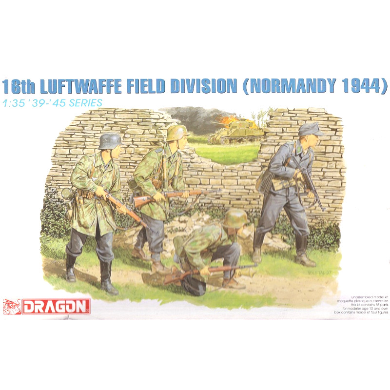 16ème Division de terrain de la Luftwaffe - échelle 1/35 - DRAGON 6084